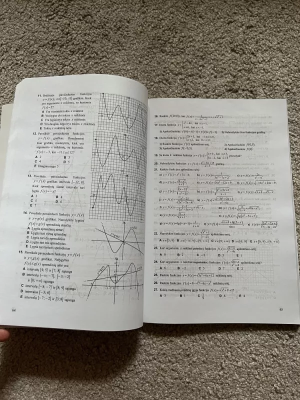 Matematikos valstybinis brandos egzaminas. Ar jau pasirengęs? 2 dalis. Matematikos kurso teminio kartojimo medžiaga - Vaidotas Mockus, knyga 4