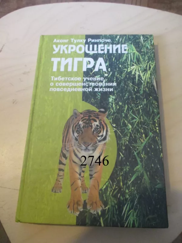 Tigro suvaldymas (rusų k.) - Akong Tulku Rinpoche, knyga 2