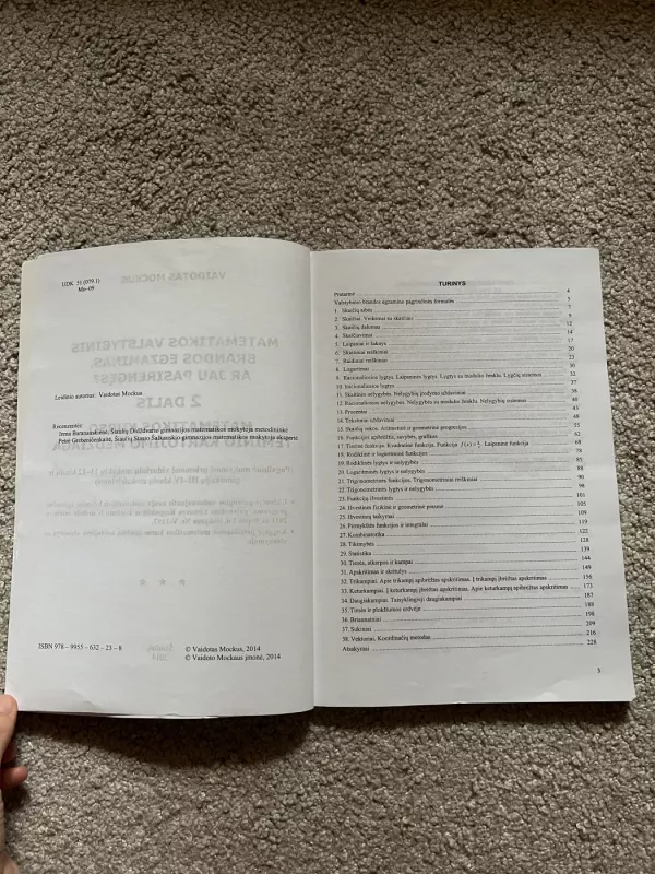 Matematikos valstybinis brandos egzaminas. Ar jau pasirengęs? 2 dalis. Matematikos kurso teminio kartojimo medžiaga - Vaidotas Mockus, knyga 5