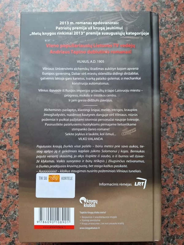 Vilko valanda - TAPINAS ANDRIUS, knyga 3