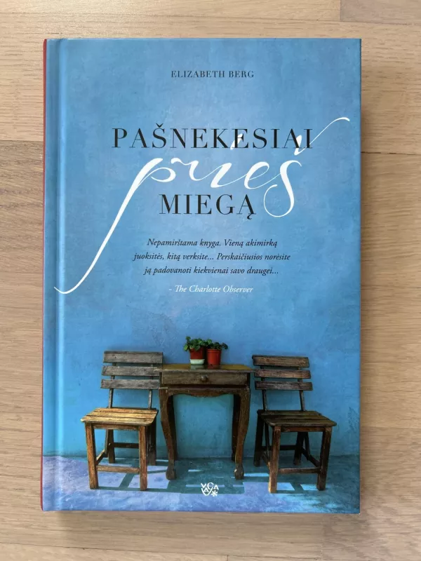 Pašnekesiai prieš miegą - Elizabeth Berg, knyga 2