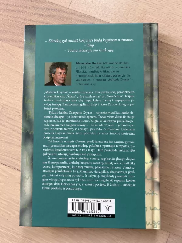 Misteris Gvynas - Alessandro Baricco, knyga 3