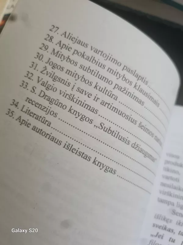 Mitybos subtilumas - Stasys Dragūnas, knyga 4