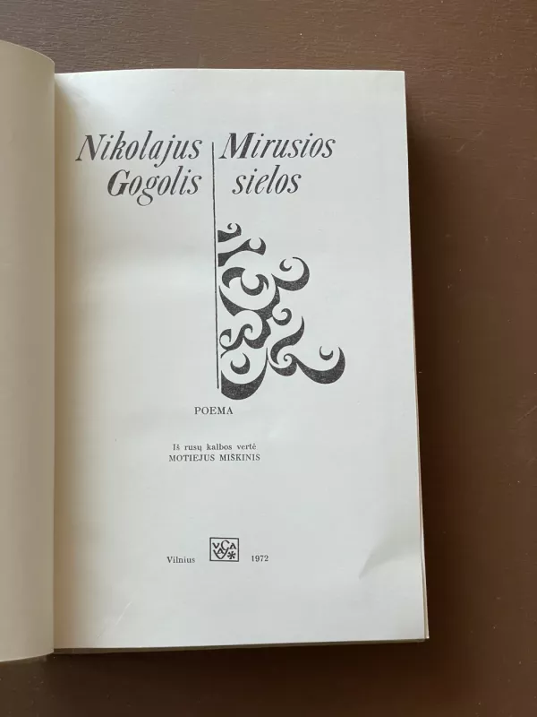 Mirusios sielos - Nikolajus Gogolis, knyga 3
