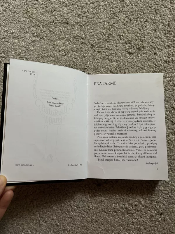 Užstalės knyga - Rasa Praninskienė, knyga 5