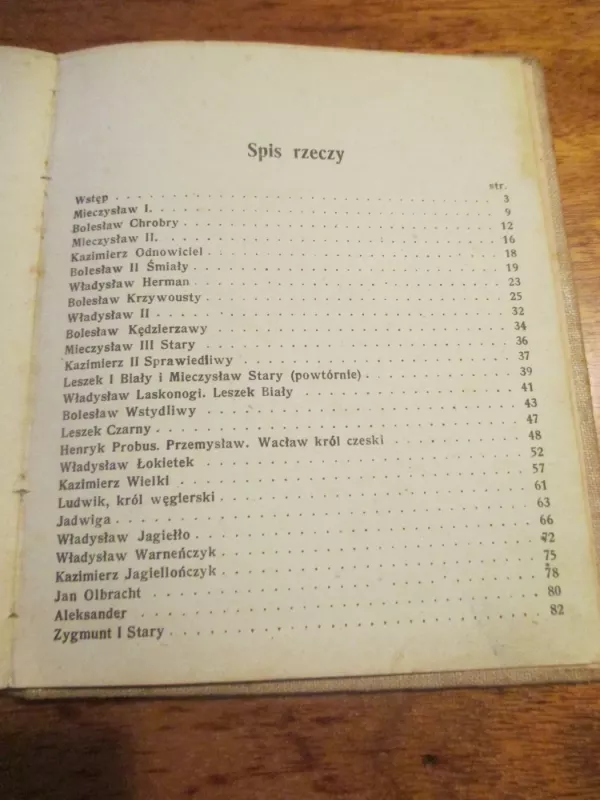 Historya polski - Zofija Ulaszynowna, knyga 6