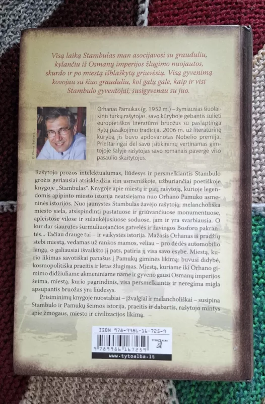 Stambulas. Prisiminimai ir miestas - Orhan Pamuk, knyga 3