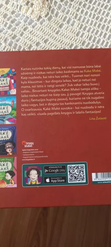 Kakė Makė ir pavogtas laikas - Lina Žutautė, knyga 3