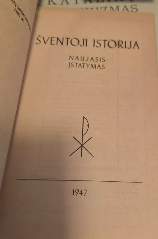 Šventoji istorija. Naujasis įstatymas - Autorių Kolektyvas, knyga 3