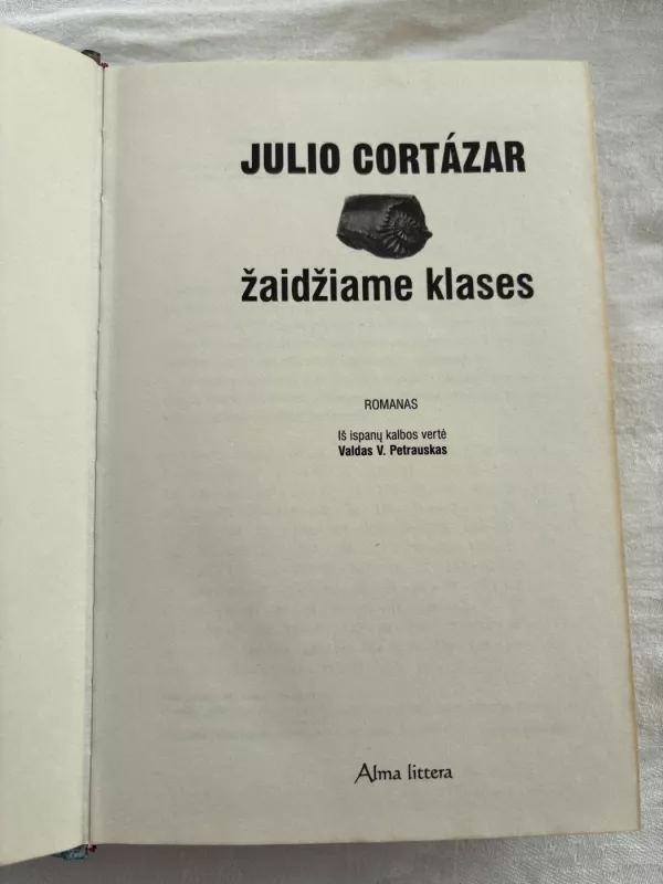 Žaidžiame klases - Julio Cortazar, knyga 4