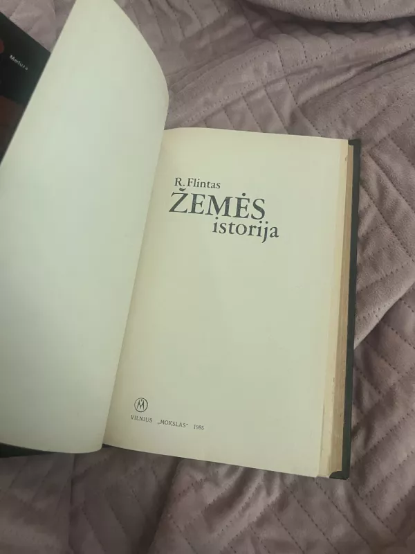 Žemės istorija - Ričardas Fosteris Flintas, knyga 6