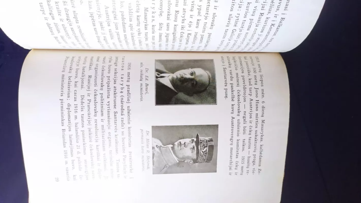 Čekoslovakų  respublika - Jonas Beblavy, knyga 5