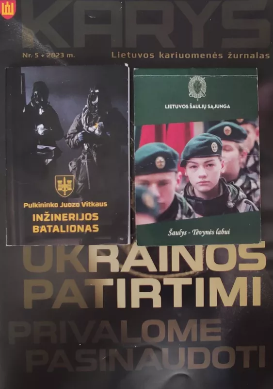 Lietuvos kariuomenės žurnalai + 2 užrašų knygutės - Grupė autorių, knyga 4