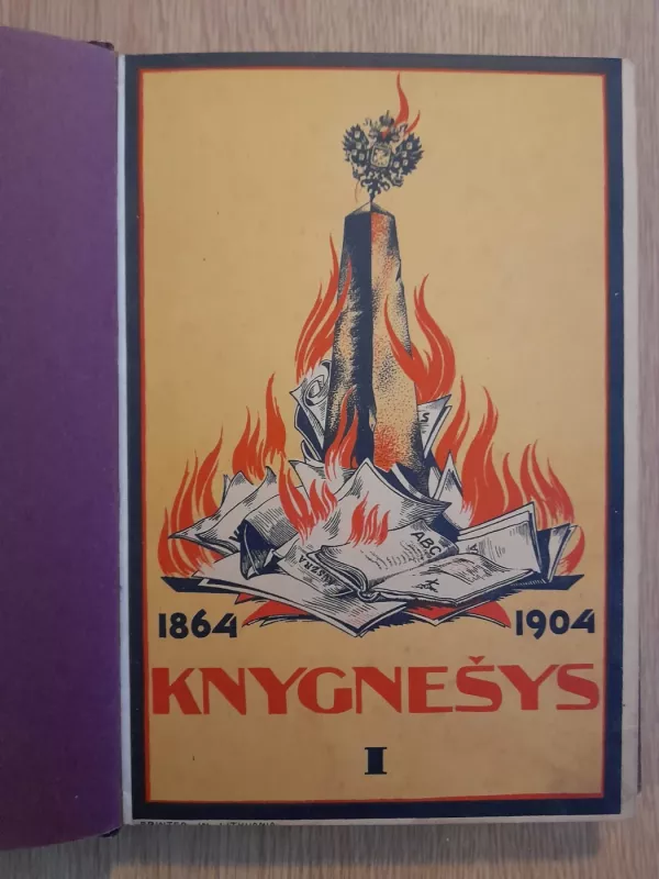 Knygnešys I kn. 1864-1904 - P. Ruseckas, knyga 2