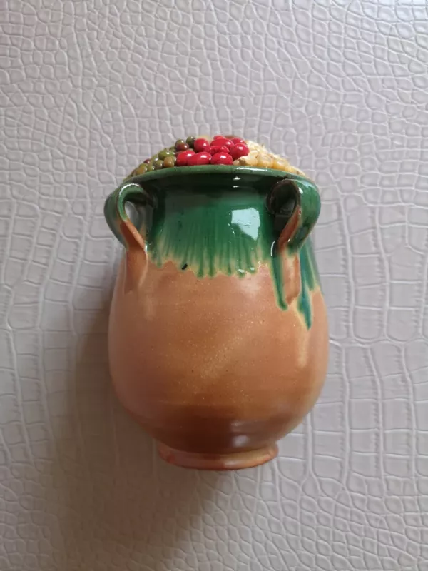 Dekoratyvinis molinis indelis su džiovintais grūdais - , namai ir interjeras 4