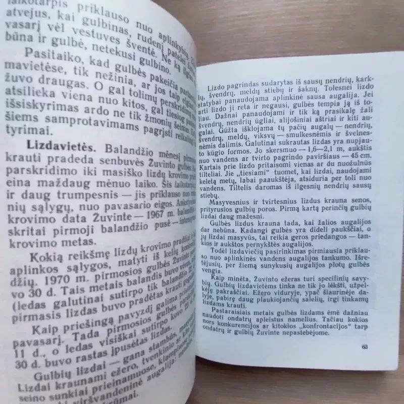 Gulbės Lietuvoje - Vytautas Nedzinskas, knyga 6