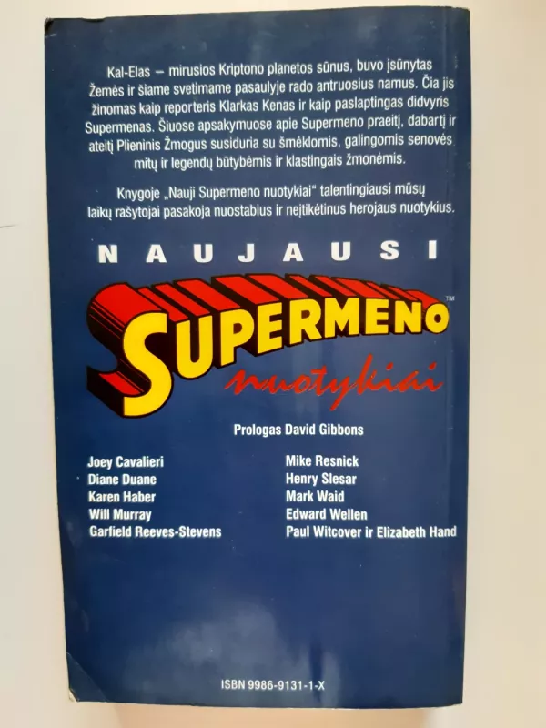 Naujausi Supermeno nuotykiai - David Gibbins, knyga 3