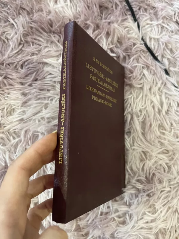 Lietuviški-angliški pasikalbėjimai  - Bronius Svecevičius, knyga 4