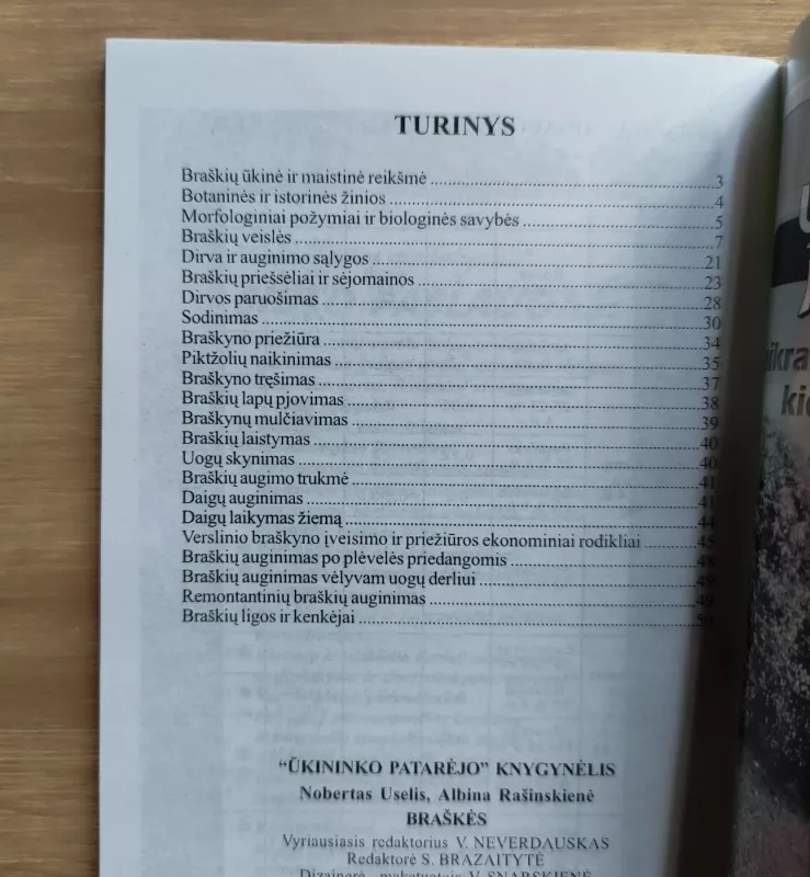 Braškės - Norbertas Uselis, Albina Rušinskienė, knyga 3