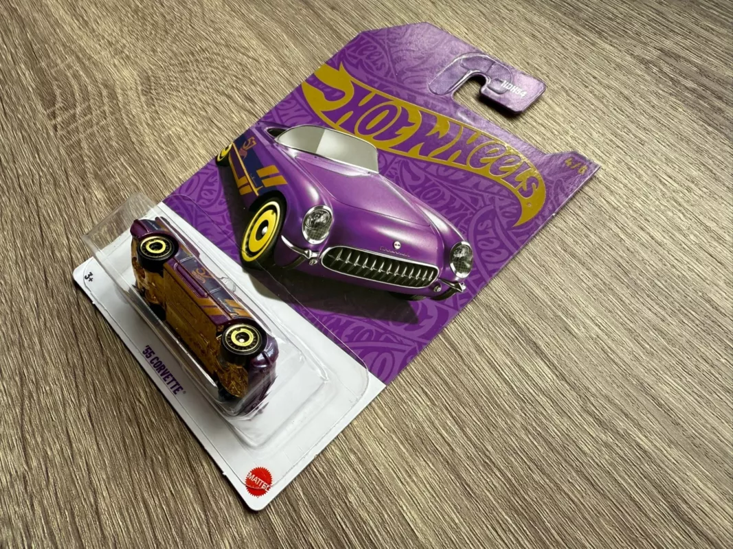 55 Corvette Hot Wheels - , namai ir interjeras 4