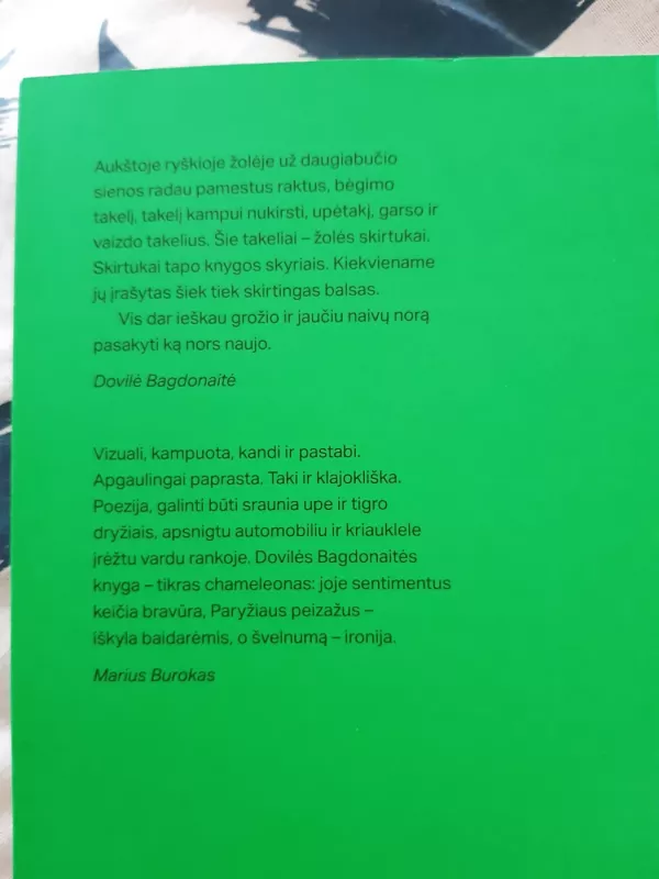 Takeliai žolėje - Dovilė Bagdonaitė, knyga 3