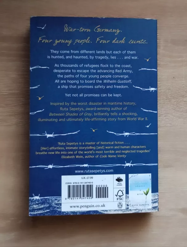 salt to the sea - Šepetys Ruta, knyga 3