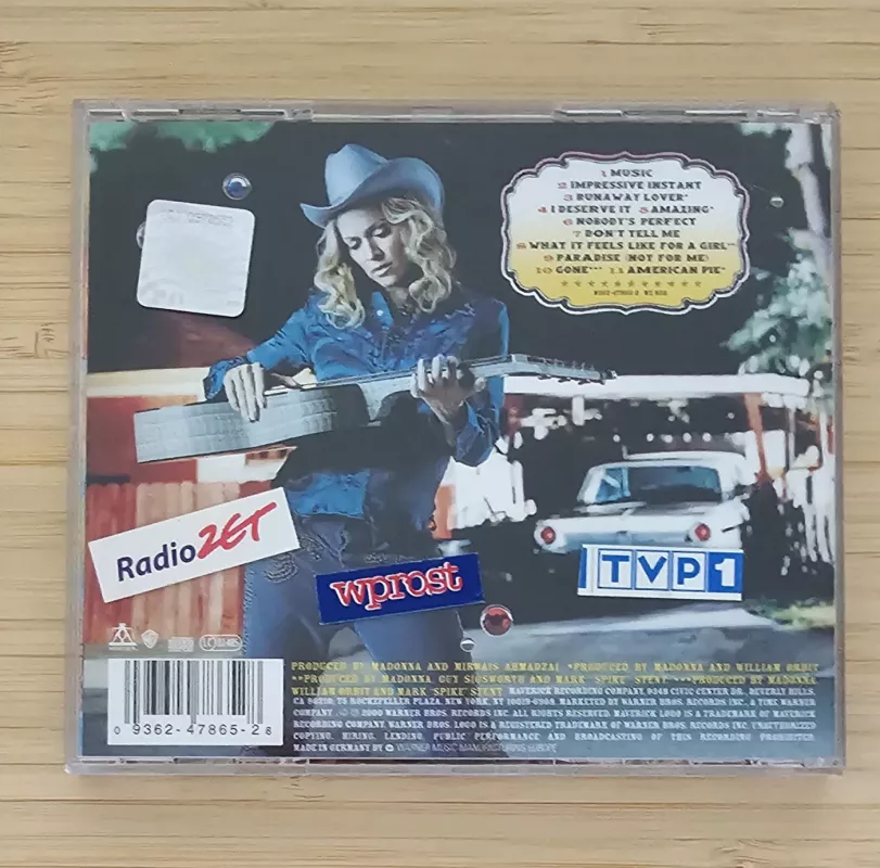 Madonna - Music - Madonna, plokštelė 3