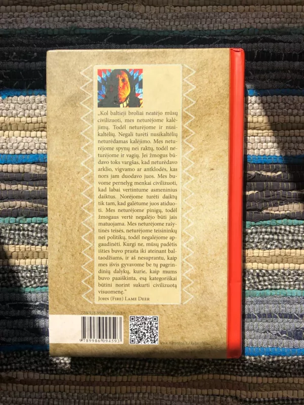 Raišas elnias. Regėjimų ieškotojas -  John (Fire) Lame Deer, Richard Erdoes, knyga 3