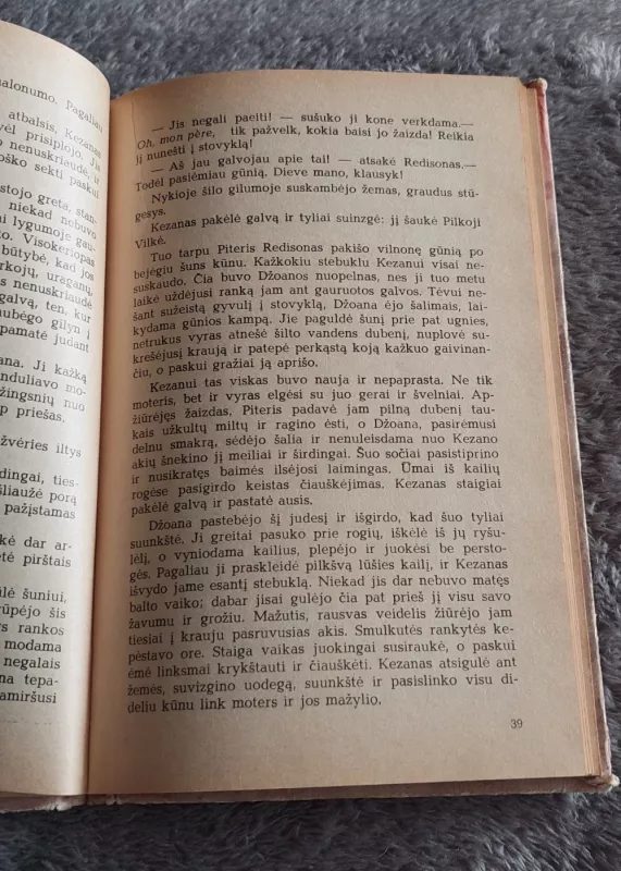 Vilkšunis Kezanas - Džeimsas Oliveris Kervudas, knyga 4