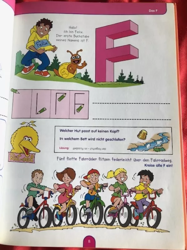 Sezamo gatvė Vaikams vokiečių kalba nuo A iki Z - Aautorių kolektyvas, knyga 5