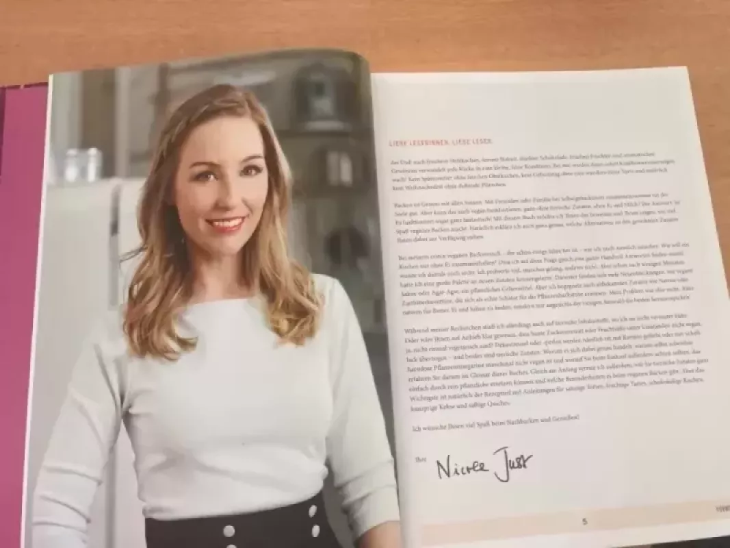 La Veganista backt: Kuchen und mehr ganz ohne Tier - Leckere Rezepte von süß bis herzhaft . - Nicole Just, knyga 5