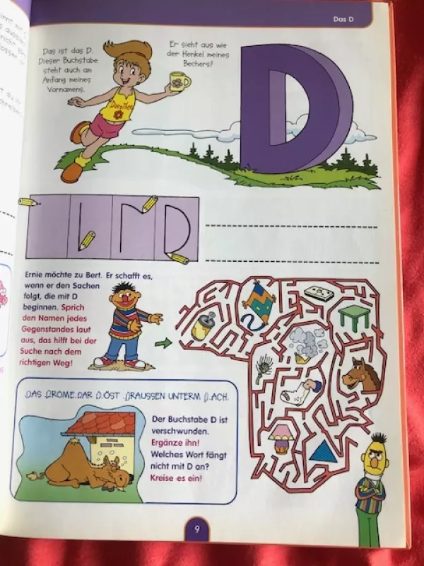 Sezamo gatvė Vaikams vokiečių kalba nuo A iki Z - Aautorių kolektyvas, knyga 4