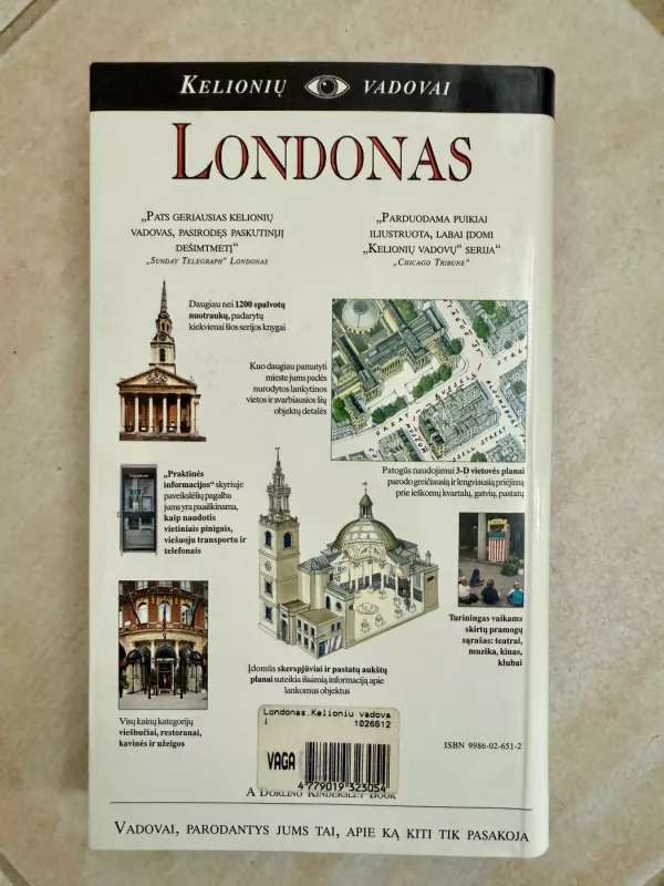 Kelionių vadovai. Londonas - Michael Leapman, knyga 3