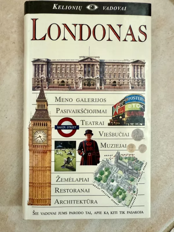 Kelionių vadovai. Londonas - Michael Leapman, knyga 2
