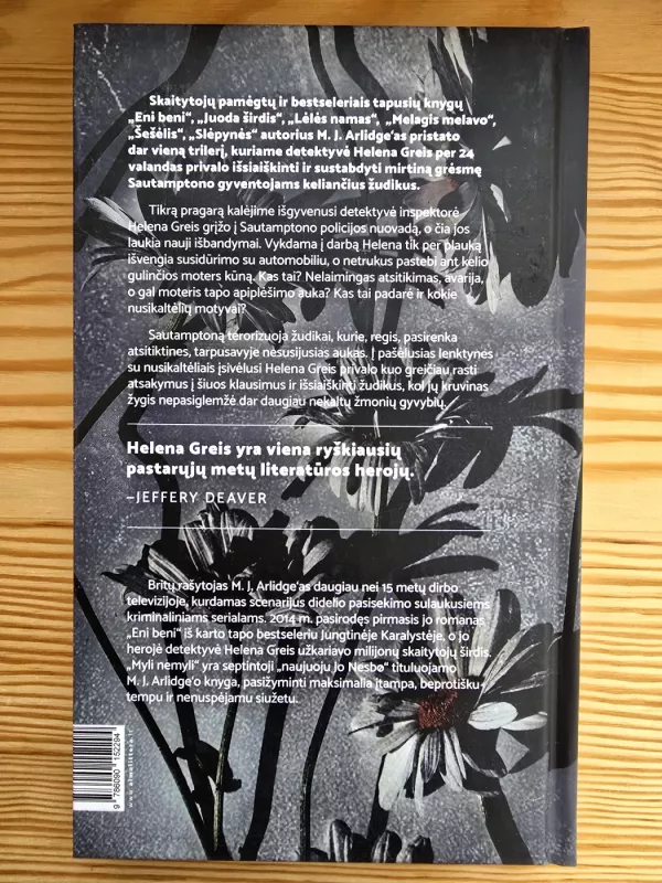 Myli nemyli - M.J. Arlidge, knyga 3