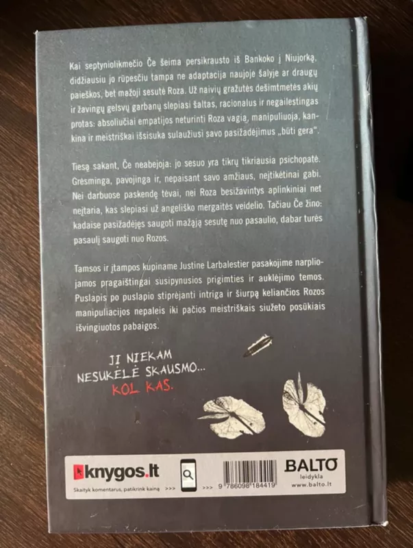 Mano sesuo Roza - Justine Larbalestier, knyga 3