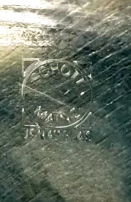 Stiklinis indas, 2,5L, Schott Mainz Jena glass - , namai ir interjeras 6