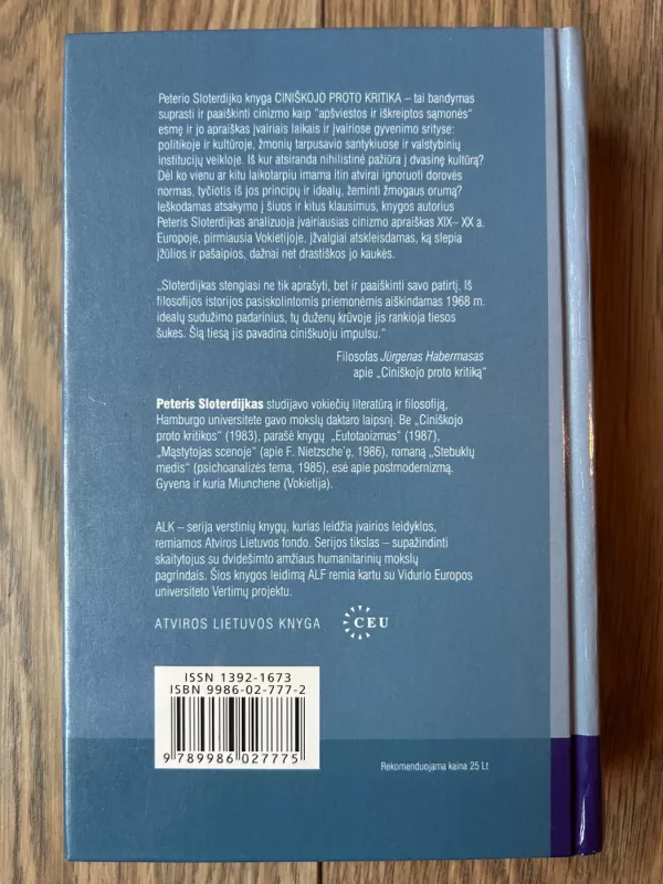 Ciniškojo proto kritika - Peter Sloterdijk, knyga 3