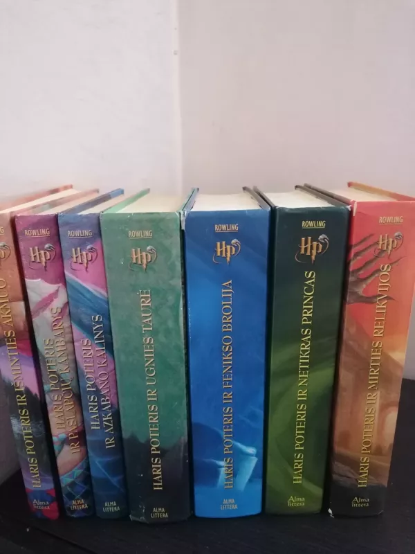 Haris Poteris 7 dalys - Rowling J. K., knyga 2