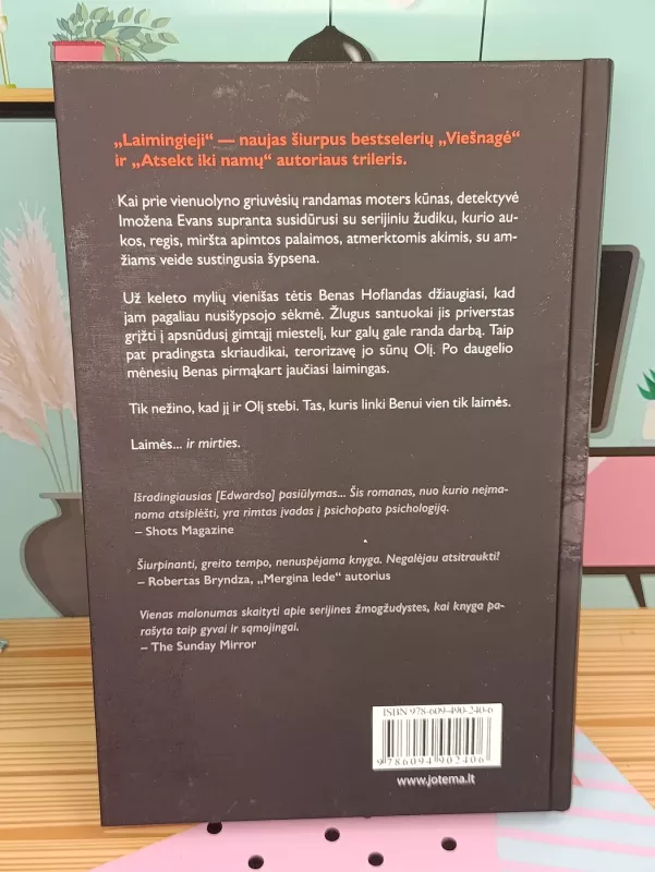 Laimingieji - Mark Edwards, knyga 4