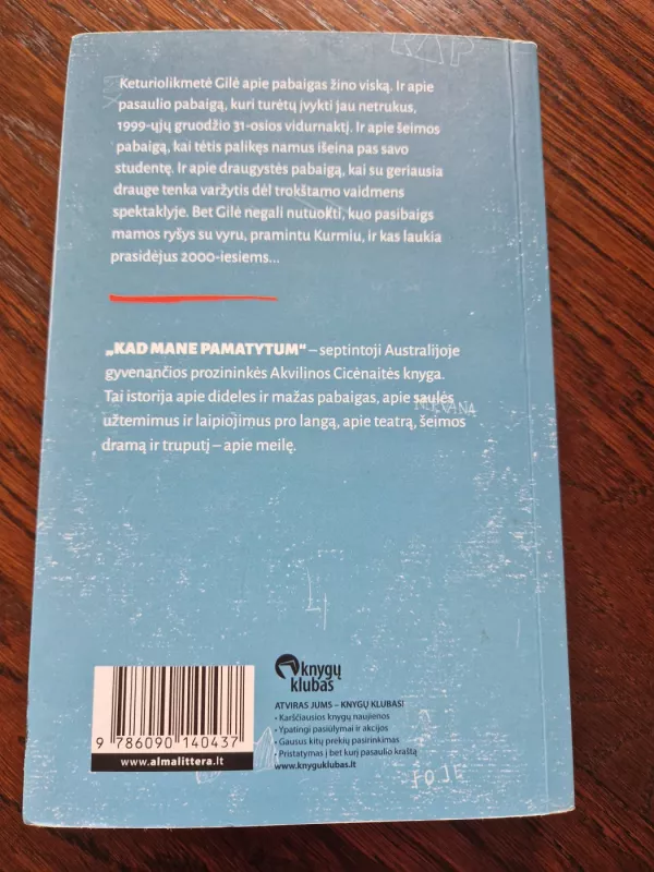 Kad mane pamatytum - Akvilina Cicėnaitė, knyga 3