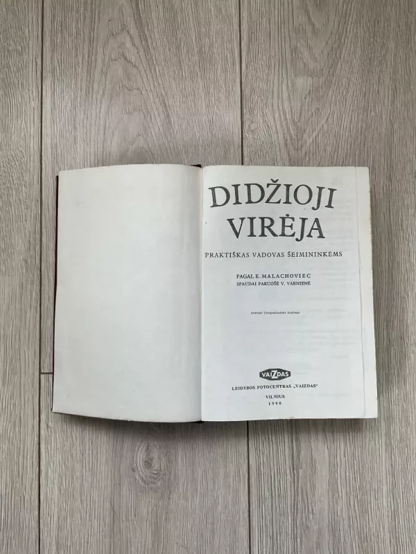 Didžioji virėja - V. Varnienė, knyga 3