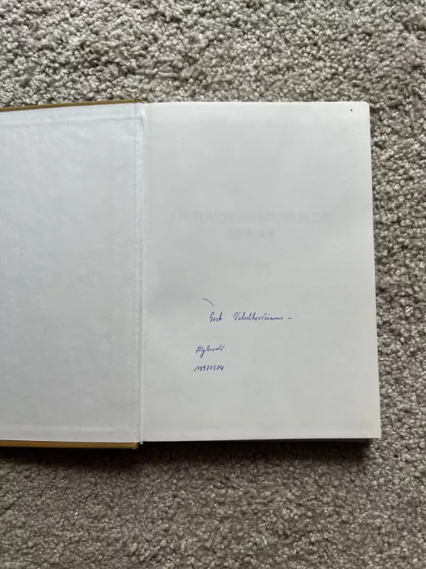 Lietuvos Respublikos Seimas 1992-1996 - A. Juodokas, knyga 5