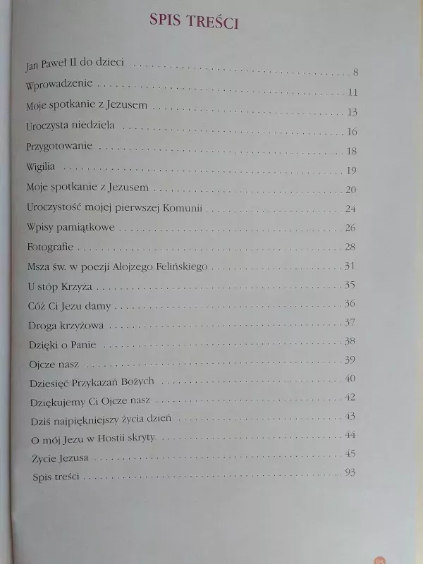 Moje spotkanie z Jezusem. Album Pamiątka pierwszej komunii - Autorių kolektyvas, knyga 3