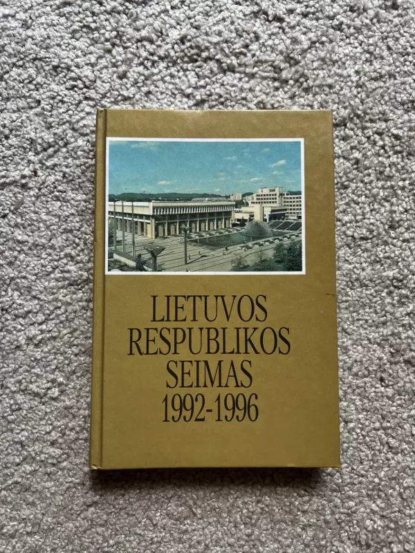 Lietuvos Respublikos Seimas 1992-1996 - A. Juodokas, knyga 2