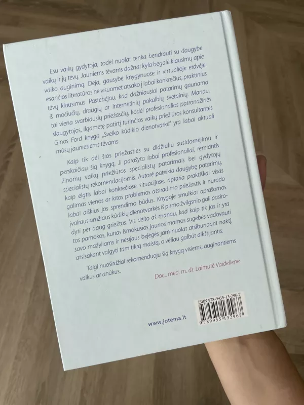 Sveiko kūdikio dienotvarkė - Gina Ford, knyga 3