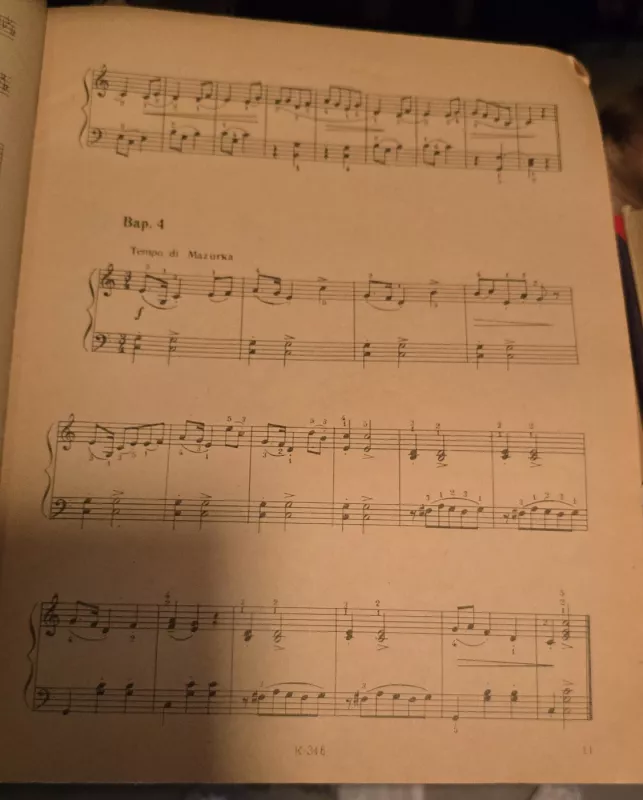 Vaikų muzikinė mokykla 2 klasė - xxxx, knyga 3