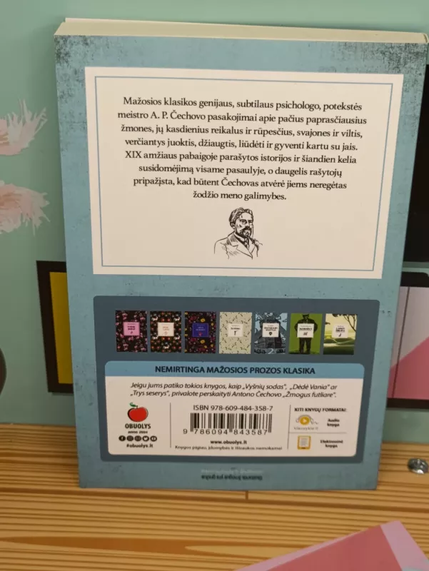 ŽMOGUS FUTLIARE - Antonas Čechovas, knyga 5