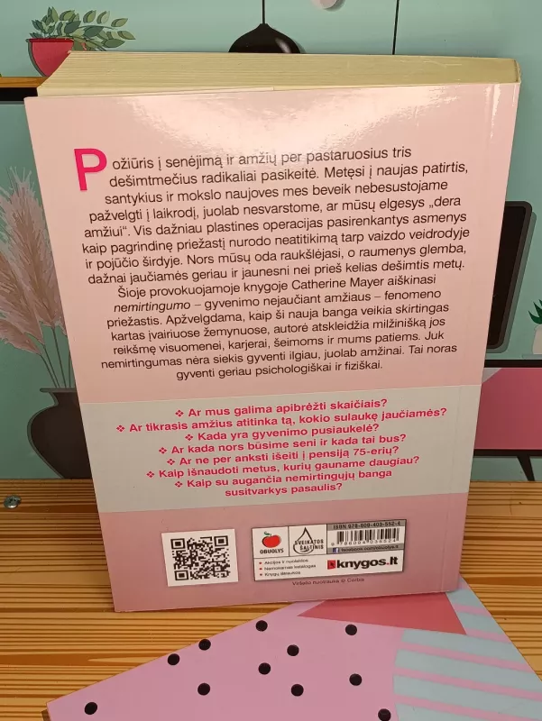 Nemirtingumas - Catherine Mayer, knyga 3