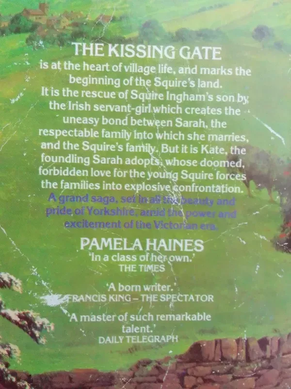 The kissing gate - Pamela Haines, knyga 6